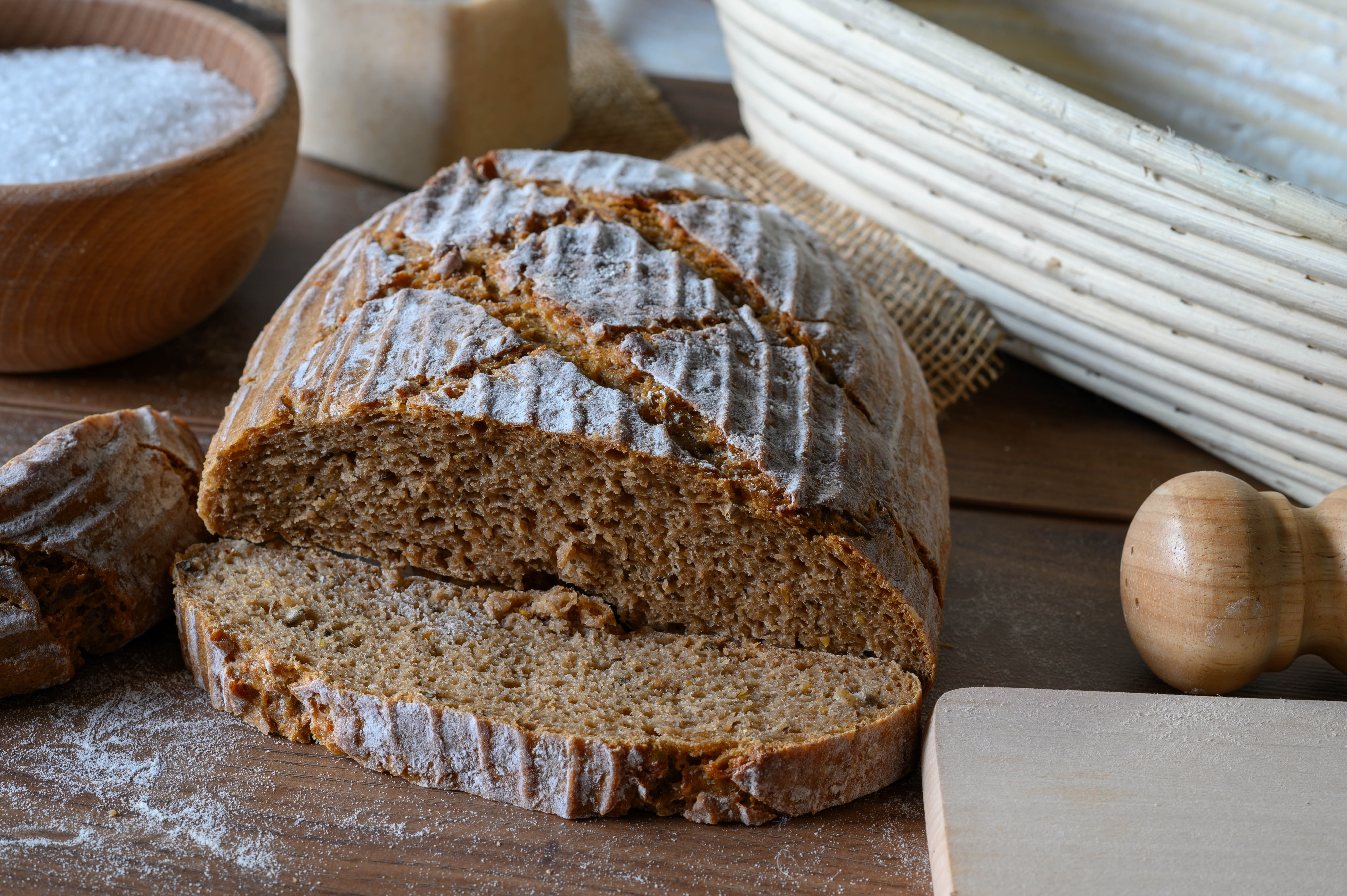 Ražný kváskový chlieb - Dobroty z kuchyne