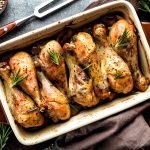 Baked chicken drumsticks in the oven